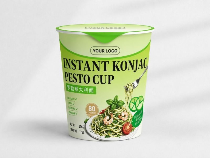 Instant Konjac Noodle format